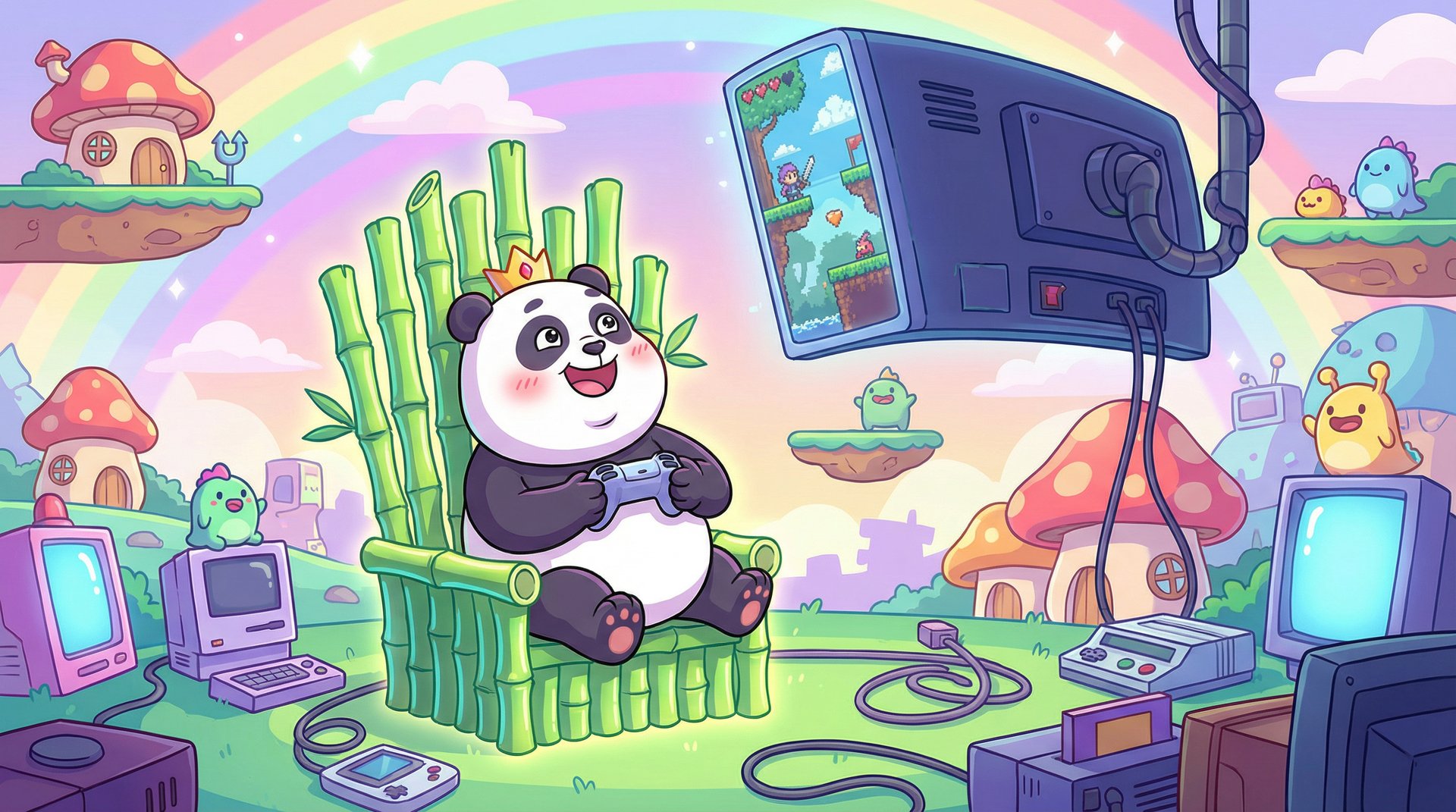 女团熊猫游戏视频